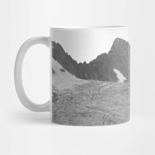 Alps Mountains Glassier Landscape Mug